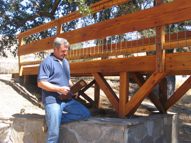 John Ruggeiro, owner, Landscacpe Contracting and Design, ArcadianGardens.net