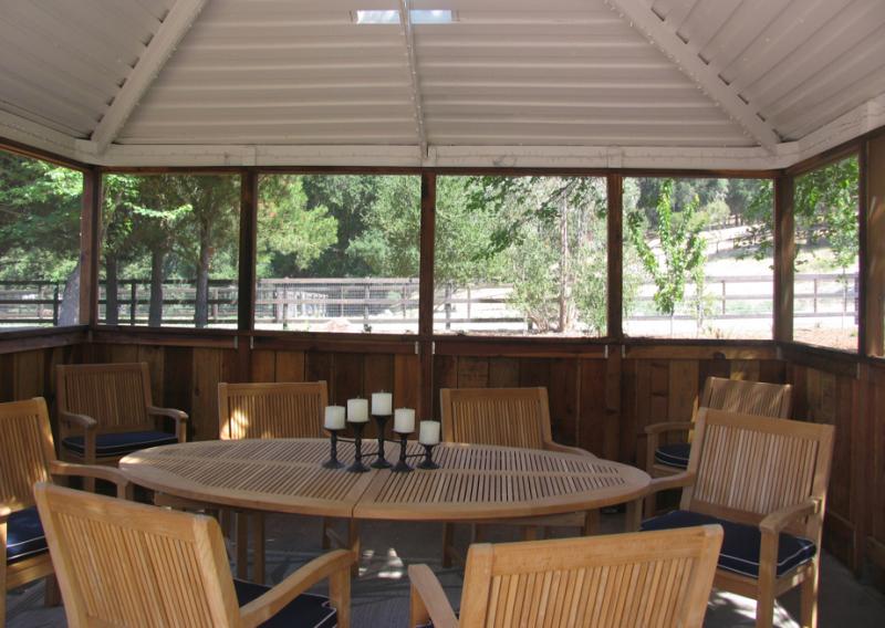 rustic cabana - interior